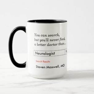 Tasse Cadeau personnalisé pour neurologue