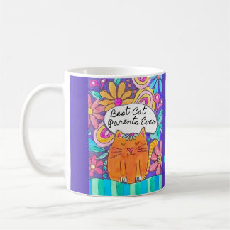 Tasse Cadeau pour les Meilleurs Parents de Chat