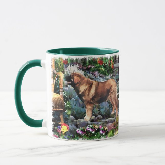 Tasse Cadeaux d'art Leonberger (Gauche)