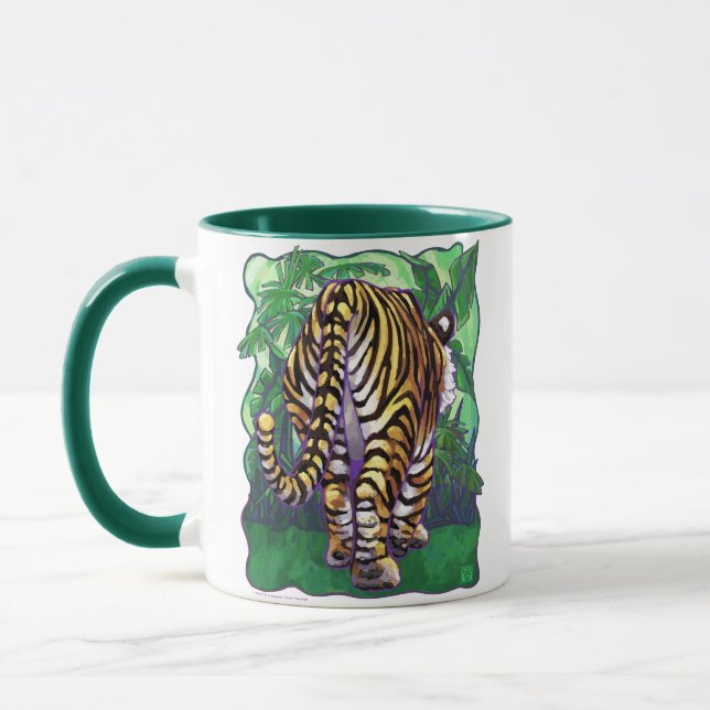 Tasse Cadeaux et accessoires de tigre (Gauche)
