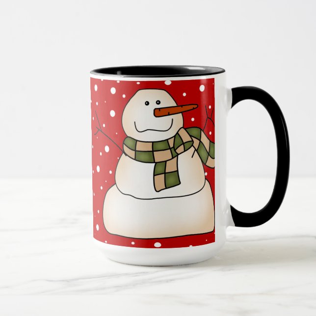 Tasse Cadeaux Snowman (Droite)
