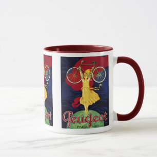 Tasse Cadeaux vintages de bicyclette - cycles Peugeot