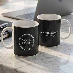Tasse Café avec Logo d'Entreprise Personnalisé et 