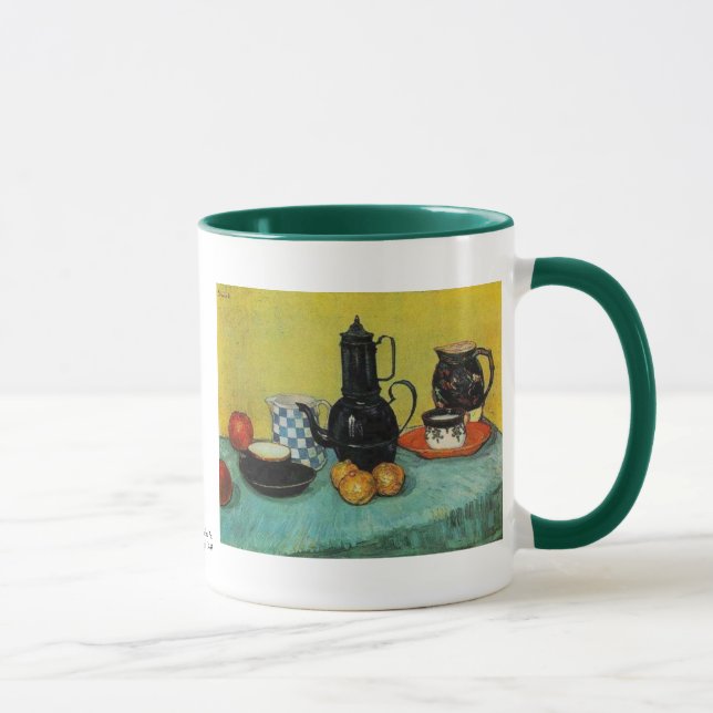 Tasse Café Blue Enamel par Vincent van Gogh (Droite)
