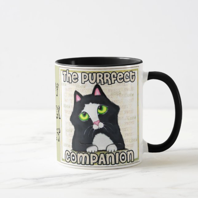 Tasse Café de chat de smoking/tasse de thé (Droite)