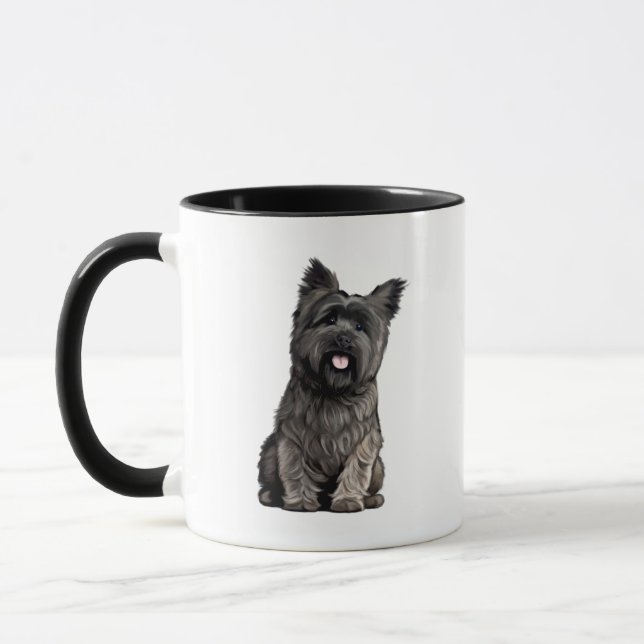 Tasse Cairn Terrier (Gauche)