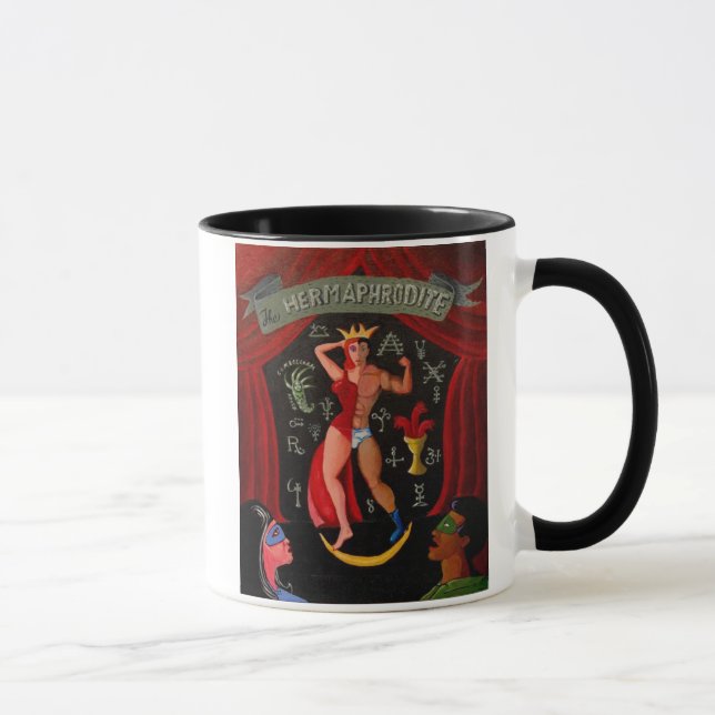 Tasse calice de serpent hermaphrodite (Droite)