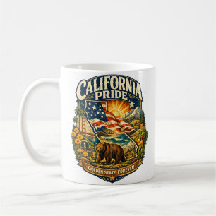 Tasse California Pride Golden State Forever