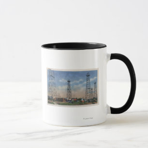 Tasse CaliforniaView des puits de pétrole