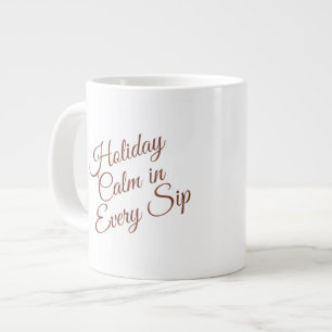 Tasse Calme Hiver – Design Minimaliste Cosy