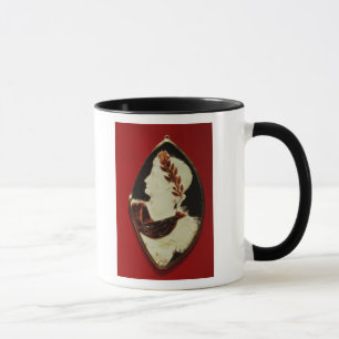 Tasse Camée de Sardonyx soutenant le profil de Tiberius