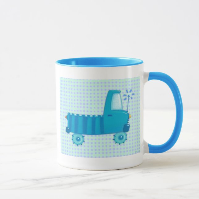 Tasse Camion bleu (Droite)