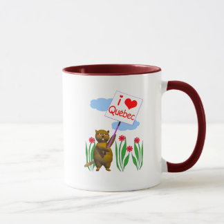 Tasse Canada Beaver Loves Québec