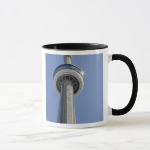 Tasse Canada, Ontario, Toronto. Haut de la tour CN avec