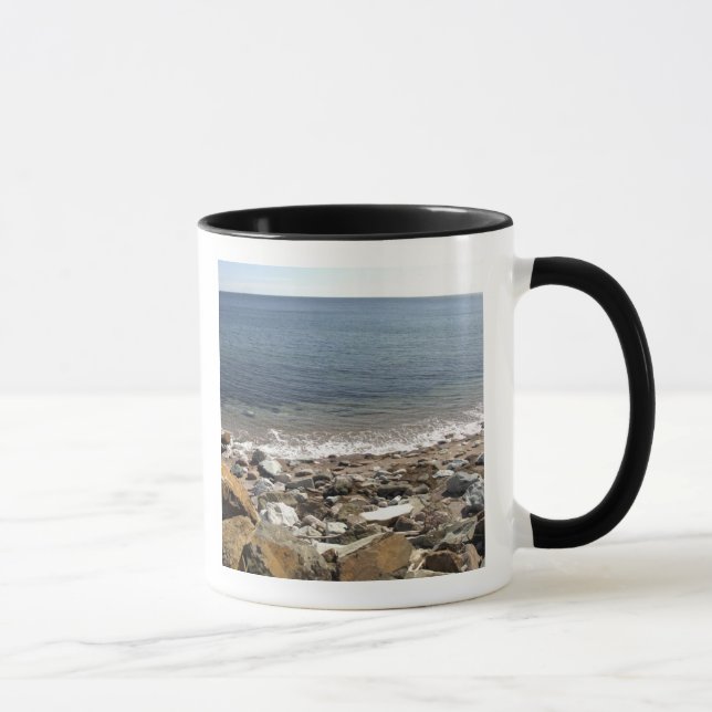 Tasse Canada, Québec. VIA Rail Canada train (Droite)