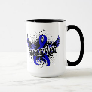 Tasse Cancer du colon du guerrier 16