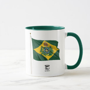 Tasse Canette drapeau impérial de l'Oiseau Empire