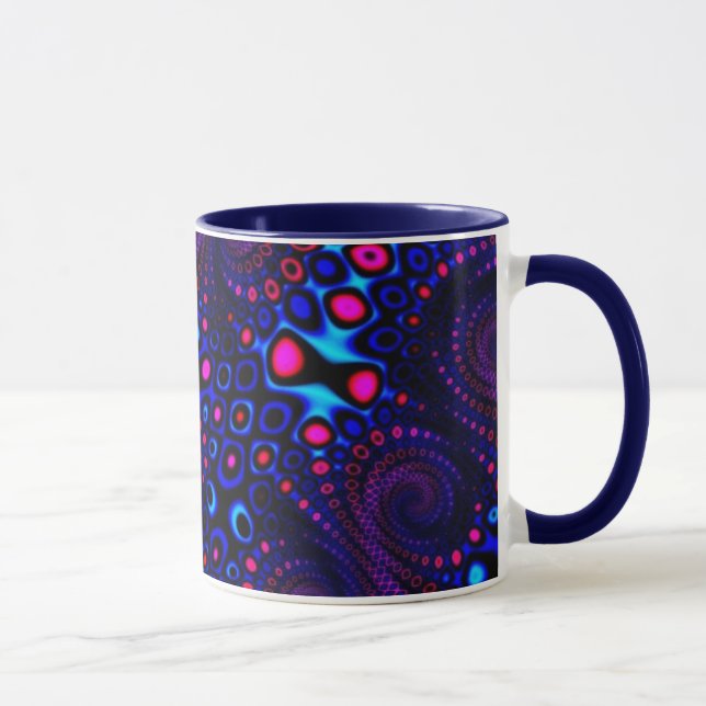 Tasse canette psychédélique (Droite)