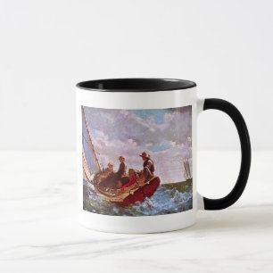 Tasse Canot vintage de navigation en mer ouverte