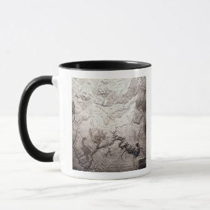 Tasse Canyon grand du Colorado et de carte