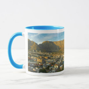 Tasse Cap Ville Avec La Montagne De La Table