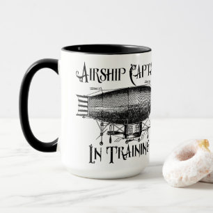 Tasse Capitaine de dirigeable dans la formation,