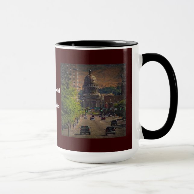 Tasse Capitale de l'État à Boise, Idaho (Droite)