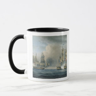 Tasse Capture du Pomone par voie HMP Arethusa outre du