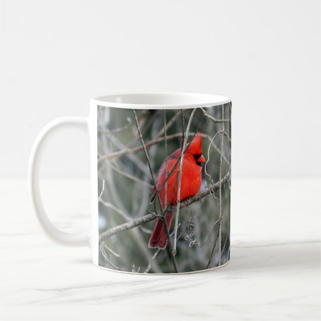 Tasse cardinale rouge royale (Gauche)