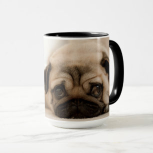 Tasse Carlin femelle bronzage