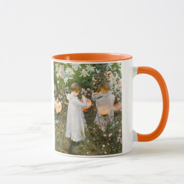 Tasse Carnation, Lily, Lily, Rose Par John Singer Sargen (Droite)