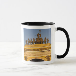Tasse Carré Dvortsovaya, Arche de Triomphe, coucher de 