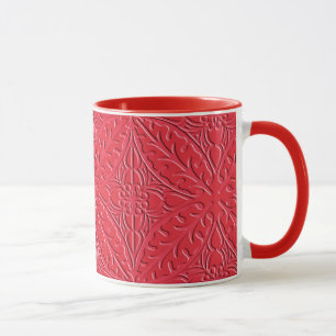 Tasse Carreaux marocains - cinnabar rouge