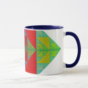 Tasse carrée de RVB Sierpinski