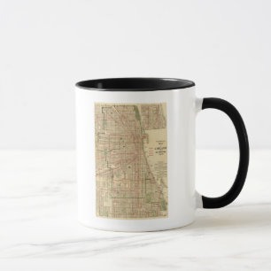 Tasse Carte de Chicago par Blanchard