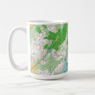 Tasse - Carte de course d'orientation1