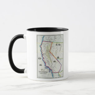 Tasse Carte de la Californie