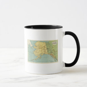 Tasse Carte de l'Alaska par Rand McNally