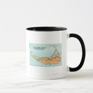 Tasse Carte de l'île
