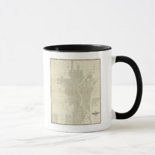 Tasse Carte de Milwaukee