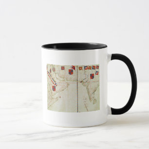 Tasse Carte de Perse, de l'Arabie et de l'Inde