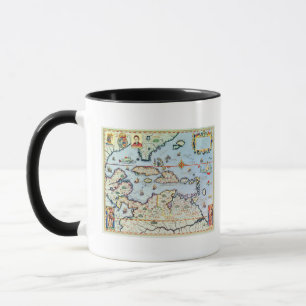 Tasse Carte des îles des Caraïbes
