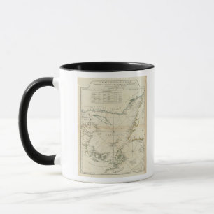 Tasse Carte Du Golfe Du Saint-Laurent