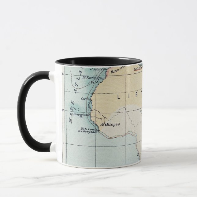 TASSE CARTE : EMPIRE PHÉNICIEN (Gauche)