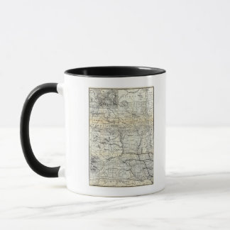 Tasse Carte exacte du Dakota