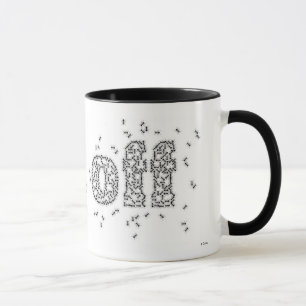 Tasse Carte graphique de la vie d'un chien Disney