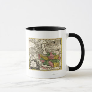 Tasse Carte panoramique IranIran