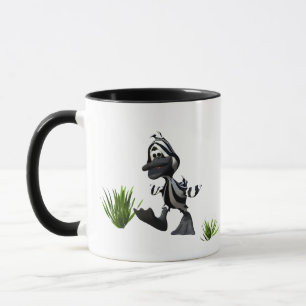 Tasse Carton mignon Zebra Duck