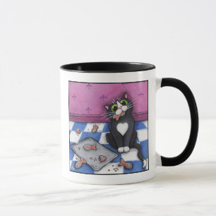 Tasse cassée de biscuits
