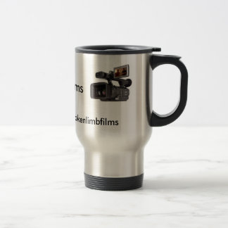 Tasse cassée de voyage d'argent de films de membre